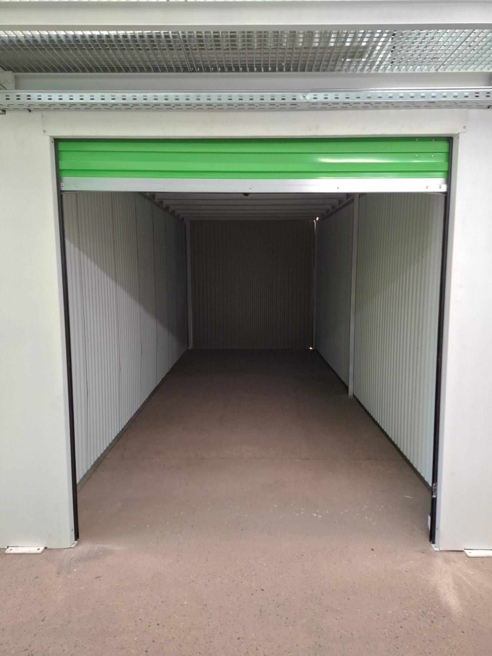 Intérieur d’un box de stockage à Seneffe